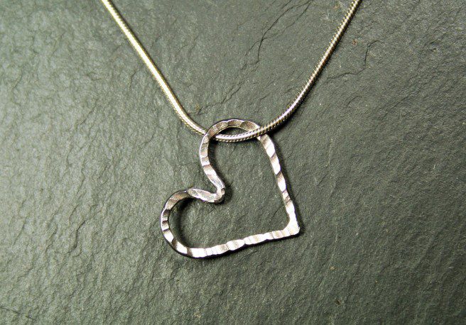 Open Heart Pendant - Image 3
